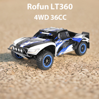 1/5 Gas Powered RC Car Rovan LT 360 RoFun LT360 36CC 2024 Version 4WD Off Road 2.4G Gasoline Remote Control Truck Rock Crawler