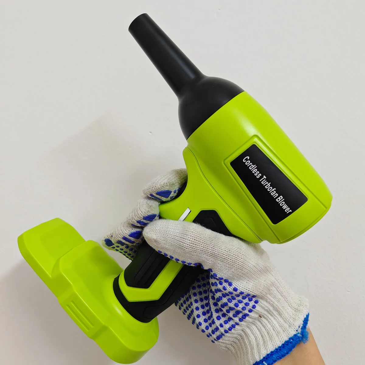 Untuk baterai Ryobi 18V kipas turbo tanpa kabel 130000   RPM Air Duster Electric Air Blower Debu Meniup Mini Jet Fan Alat Bersih Rumah