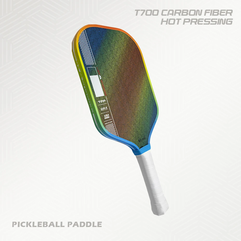 

2026NEW Pro IV GEN 4 Wear-Resistant Super-Spinning Colored T700 Carbon Fiber Pickleball Paddle Set With a Paddle Cover