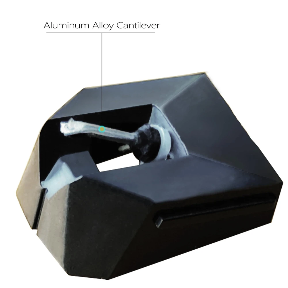 交換用ダイヤモンドスタイラス針,オーディオテクニカAT-VMN95E vm95シリーズ,AT-LP120X,ビニールターンテーブル,ホットと互換性があります