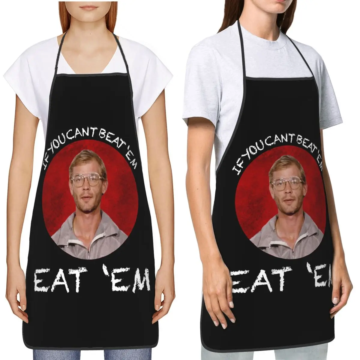 إذا لم تتمكن من إم، أكل مآزر الشيف الطبخ الخبز Tablier بلا أكمام مريلة تنظيف المطبخ بينافور للنساء والرجال