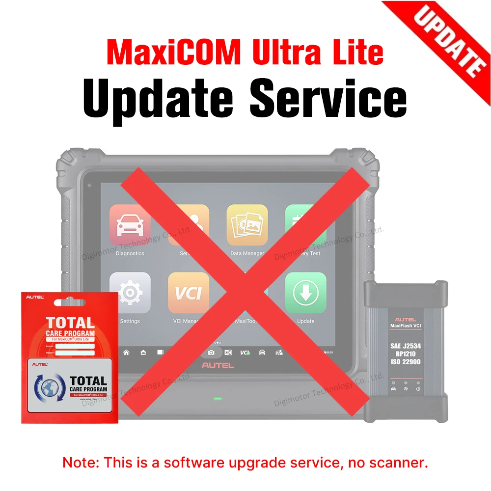 Autel One Year Software Update Service for Ultra Lite,  1 Year TCP Card For Autel Ultra Lite or Ultra Lite S diagnostic Scanner