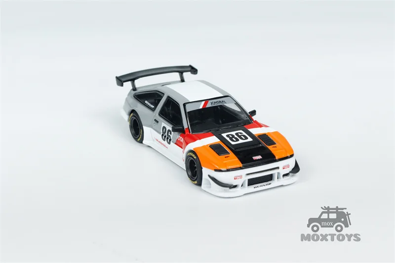 Tarmac Work 1:64 Sprinter Trueno AE86 Widebody TRD Diecast Model Car