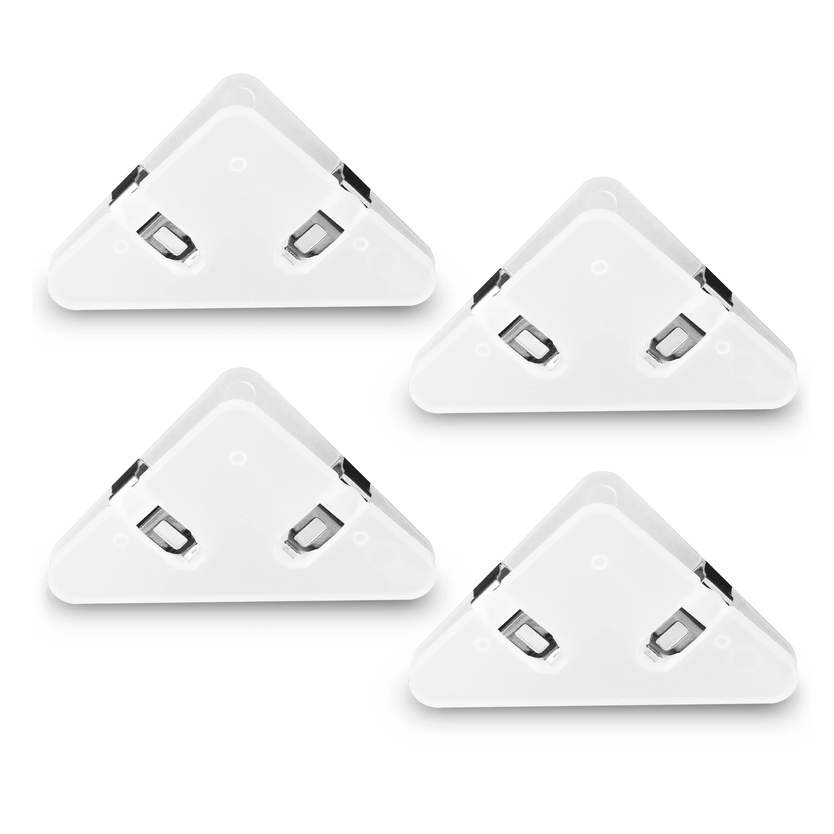 Selens 4PCS Triangle Background Clip Bracket Buckle Photography Board Card Clasp Props For Marble Wood Surface Backdrop
