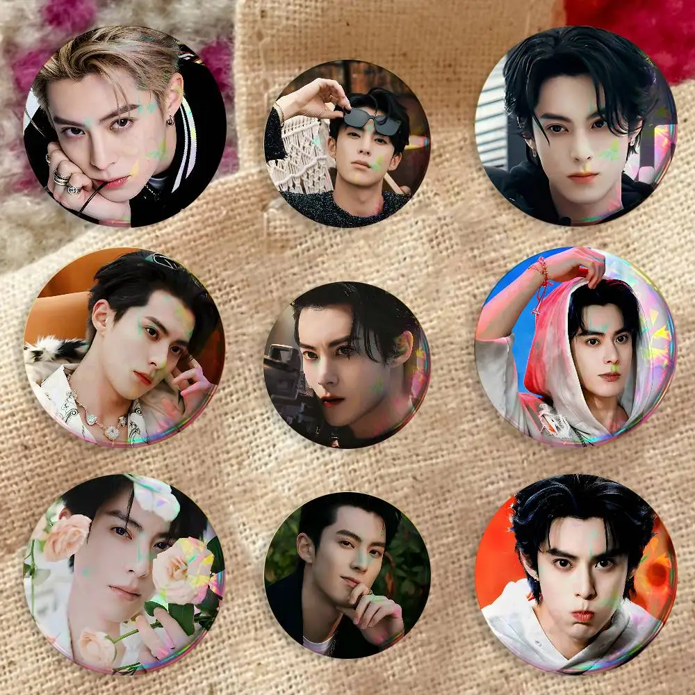 Dylan Wang Hot Actor Enamel Badges Cartoon Character Pins Brooch for Bag Shoes Decoration Jewelry Gifts