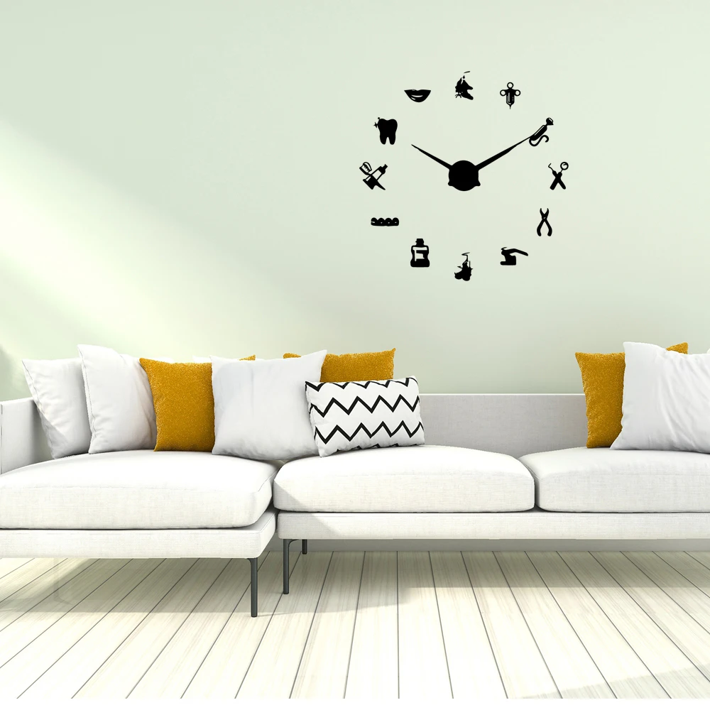1PC Lovely Dentist Wall Art Decal Decoration Fashion Sticker For Living Room Decor Mural