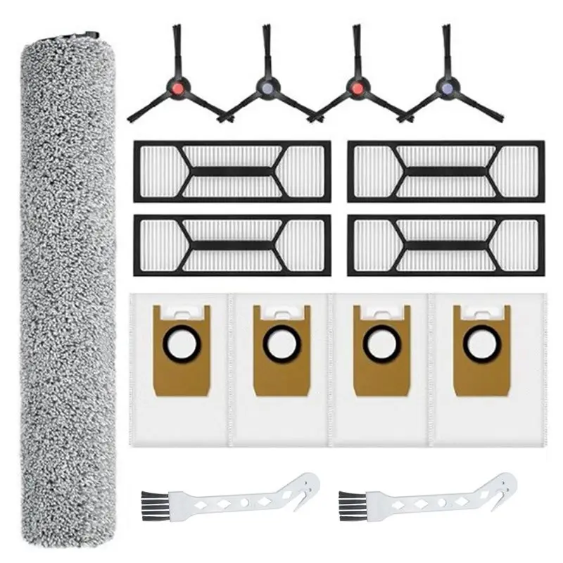 

Горячая новинка: Комплект сменных аксессуаров для робота-пылесоса Eufy S1 Pro – щетки, фильтры, мешки для пыли, роликовые салфетки