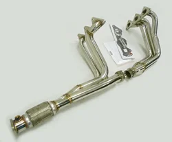 Maximizer Steel Exhaust Header For 91-99 Mitsubishi 3000GT Stealth DOHC V6