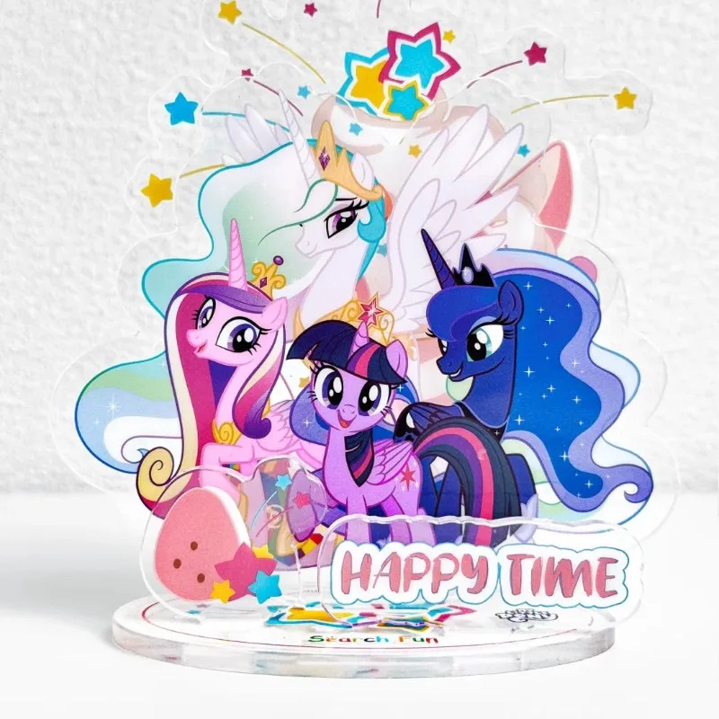 My Little Pony Twilight Sparkle Pinkie PIE Cartoon Cartoon Cartoon Rotating Magazine Magic High -value Creative Desktop Swing