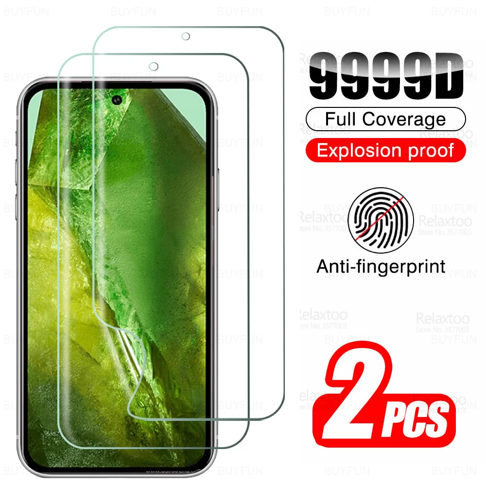 2Pcs Hydrogel Film for Google Pixel 8a Screen Protector Gogle Pixel8a 8 7 6 Pro 8Pro 7Pro 7A 6A 5G HD Protection Films Not Glass