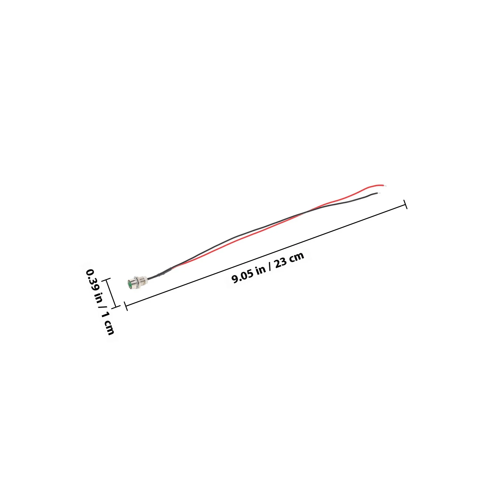 10 قطعة ضوء مؤشر LED ضوء معدني ممتاز لأداة معدات المصنع السفينة مخرطة باستخدام الحاسب الآلي استغلال الزيت الاتجاهي