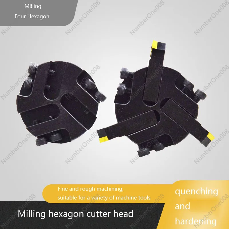 1PC New Milling Hex Cutter Head CNC Lathe Power Head Turning And Milling Complex Powerhead Turning Four Hexagon