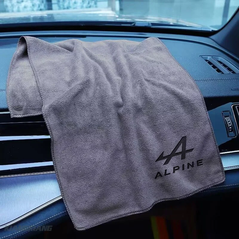 Immagine 7: ﻿ ﻿ Per Alpine A290 GTS A110 Espace Austral, Nuovo Panno in Microfibra per Lavaggio Auto, Asciugatura e Pulizia, Accessori per Interni Auto