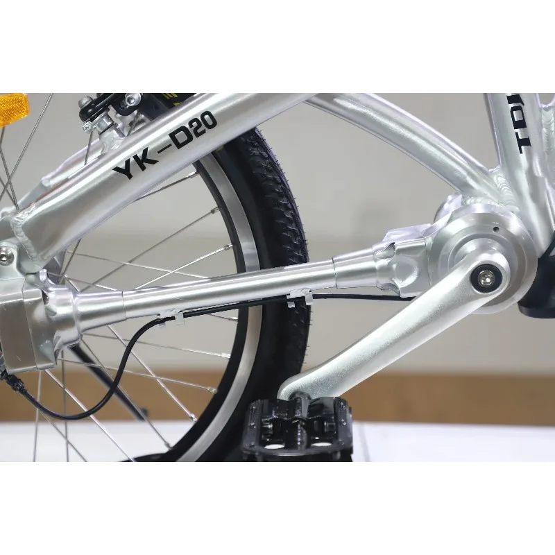 ヨーロッパ規格アルミ合金製　内蔵3段変速シャフトドライブ　チェーンレス　16インチ/20インチ　ダホン折りたたみ自転車