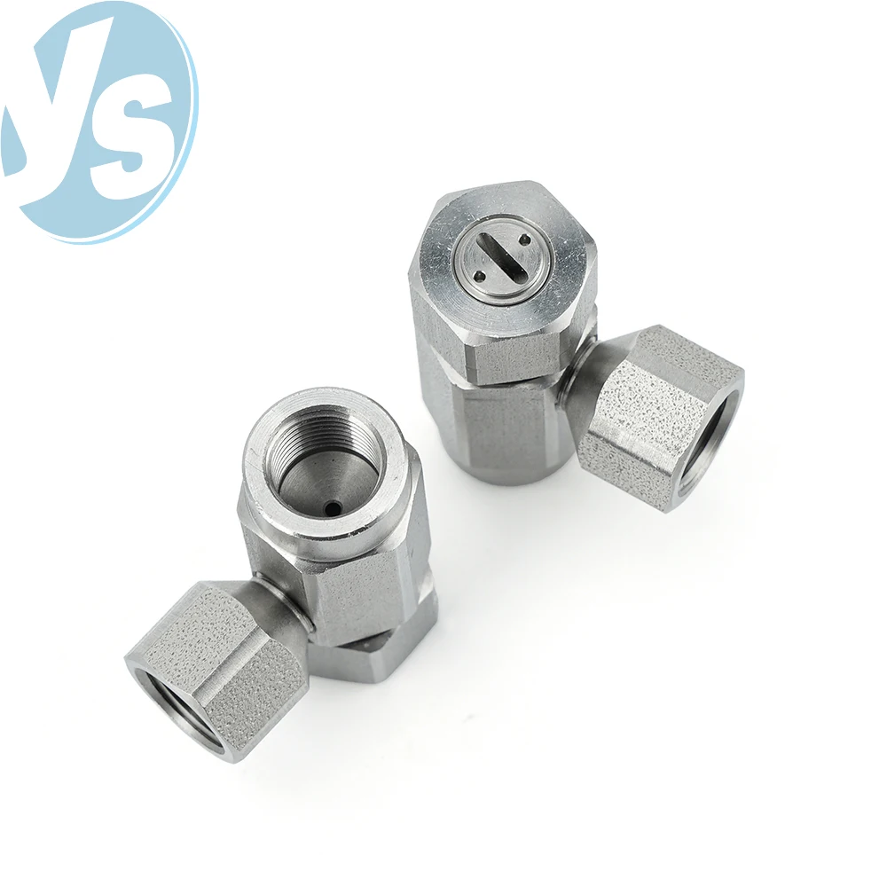 VVEA Spray Nozzle Simple Two Fluid Water Vapor Mixing Humidification Disinfection Small Flow Nozzle