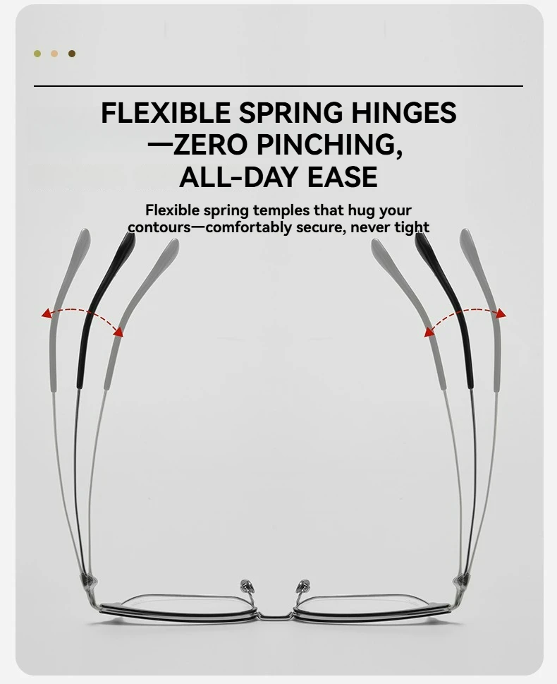 الرجعية Browline خفيفة للغاية التيتانيوم النقي نصف حافة إطارات للجنسين وصفة طبية جاهزة نظارات خلات إطار نظارات قصر النظر نظارات