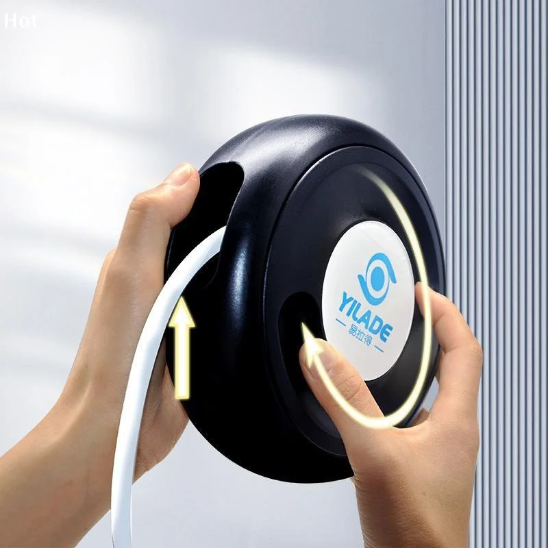 5m Rewinder Replaceable By Home Manual Rotary Storage Cord Winder Cable Management Portable StorageFurnishing world