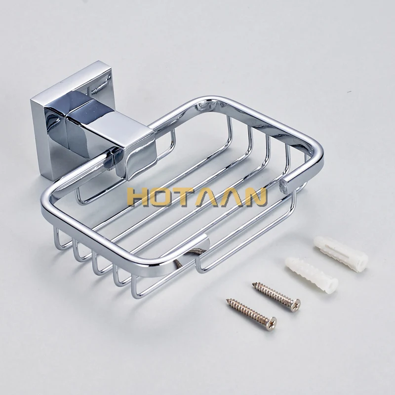 Strongest Practical design ! Solid stainless steel bathroom accessories set,bathroom soap dish,soap basket,.,YT11390