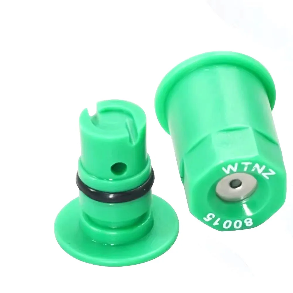 10PCS Agricultural Sprayer High Pressure Round Windproof Atomizing Nozzle Stainless Steel Sprinkler Head 80 Degree Spray