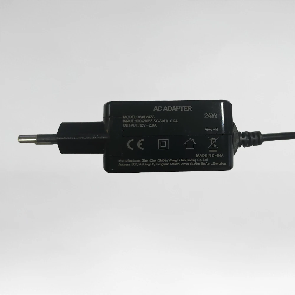 12V 2A 24W 3.5*1.35mm Boxed Laptop Charger AC DC Adapter Power Supply Replacement Charger Compatible With Connex SwiftBook