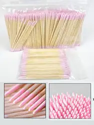 100/300/500/700/900 PCS Double TIP Headed Cotton Swabs,สําหรับสักคิ้วเครื่องมือแต่งหน้าความงามสําหรับเช็ด,เล็บเช็ด