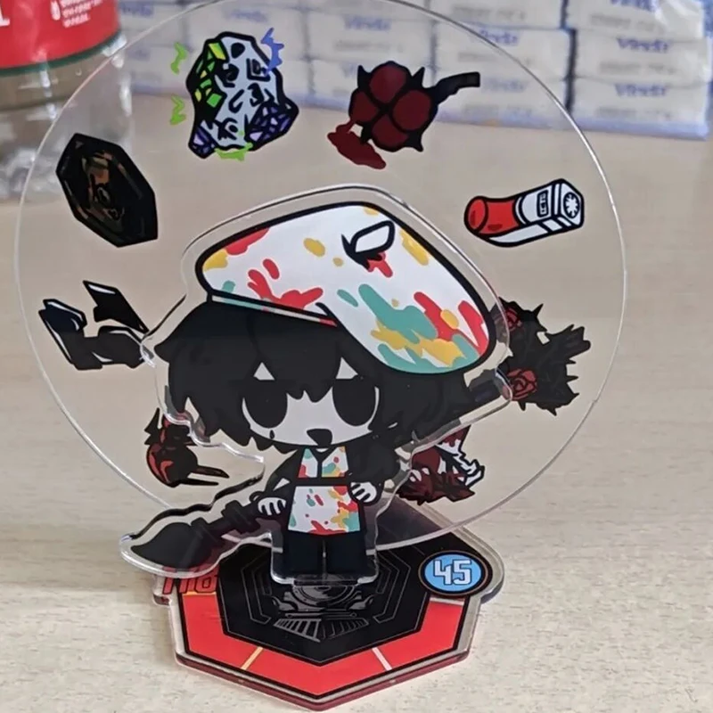 ‌‌‌Game Limbus Company Yi sang Cosplay Standing Plate Kawaii Acrylic Rotate Creative Figure Stand Desktop Decoration Ornament