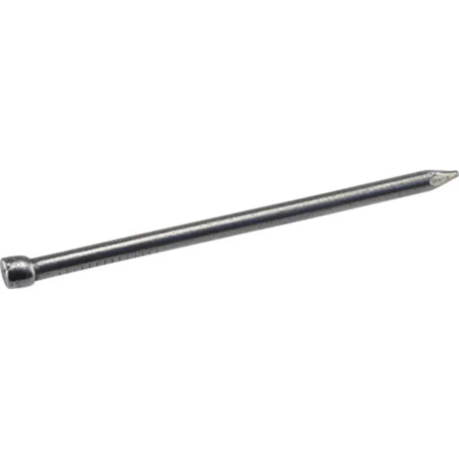 3D finish nails for woodworking applications, steel material, silver color, corrosion-resistant and precision-milled tips