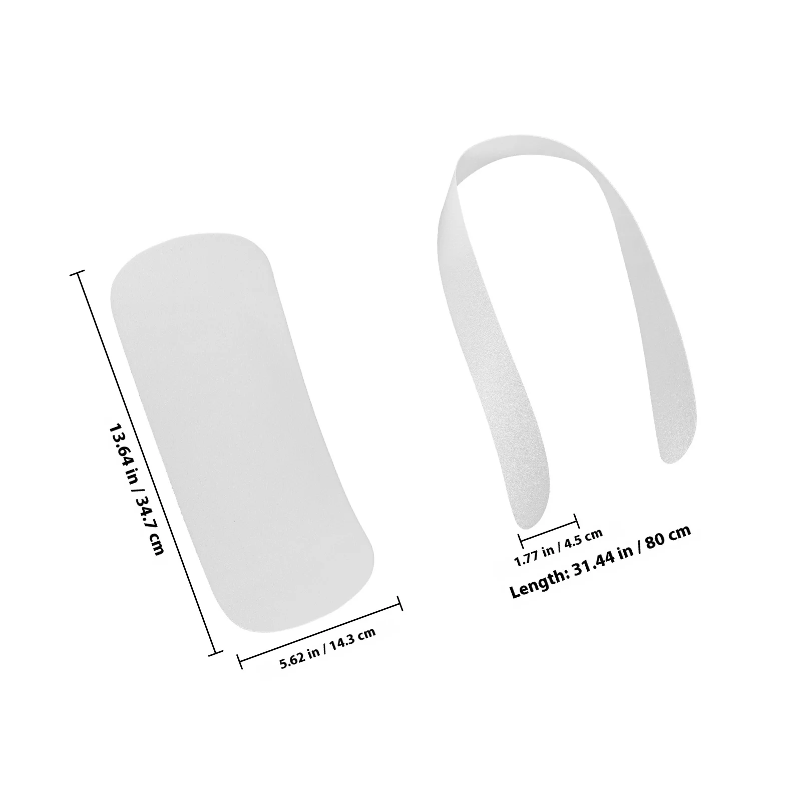 1セット 着物帯板 日本式襟芯 白 女性用ドレスシャツアクセサリー ベルトプレート 組紐 着物飾り 着物