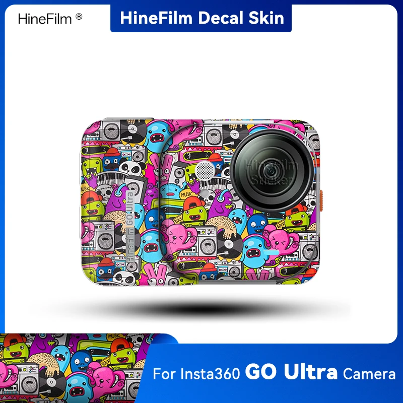 Hinefilm Skin for Insta360 GO Ultra Camera Decal Skins Wrap Cover goultra Camera Sticker Protector
