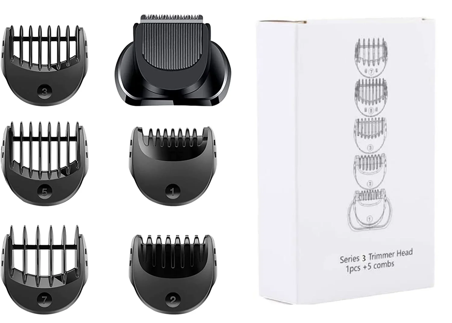 Beard Trimmer head Fit For Braun Series 3 Electric Shavers 300S,301S,31S0,320S,330S,340S,360S,380S,3030S