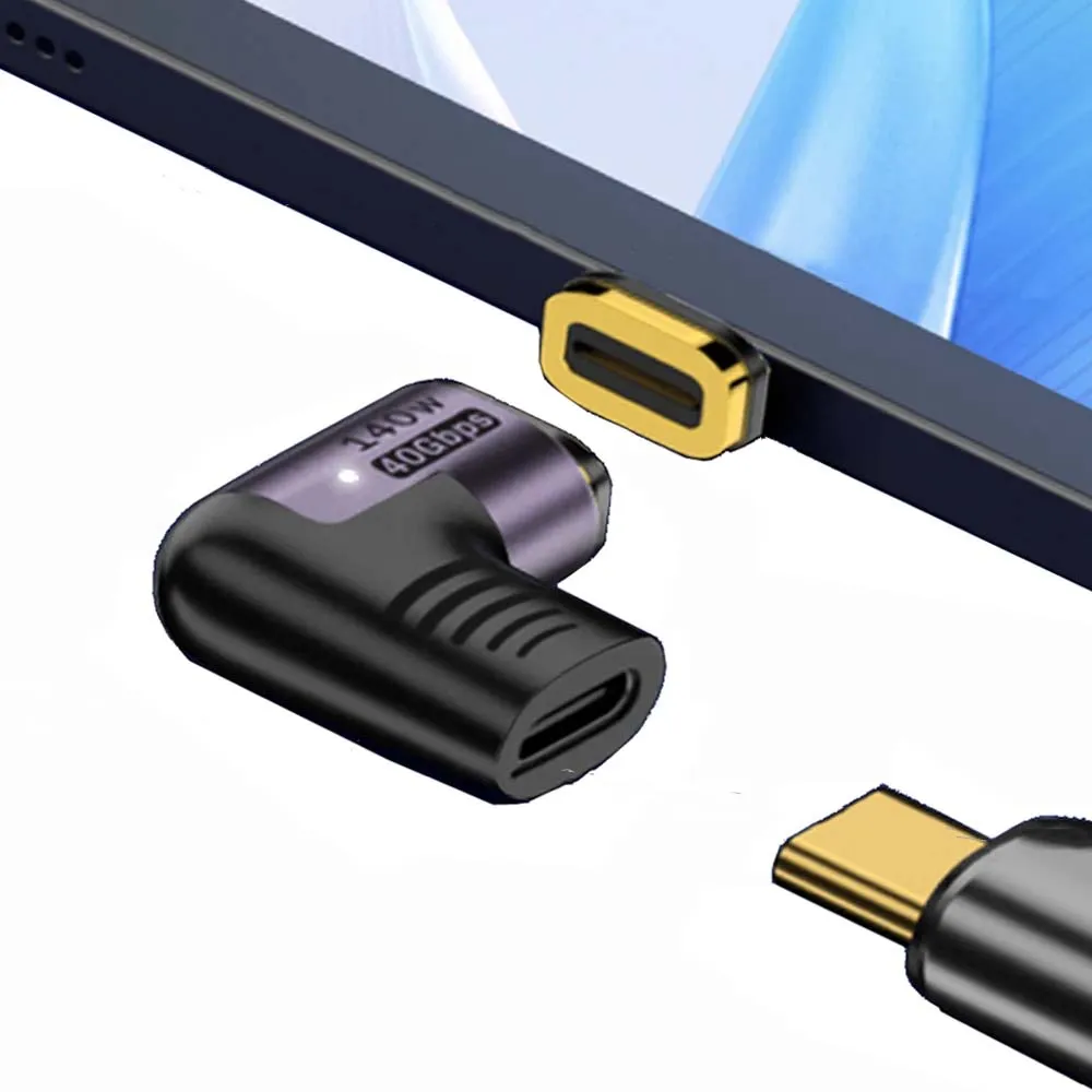 Nnbili 140w usb 3. 0 40gbps thunderbolt3 magnetischer typ-c zu usbc schnell lade magnet konverter kabel 8k @ 60hz otg usb typ c adapter