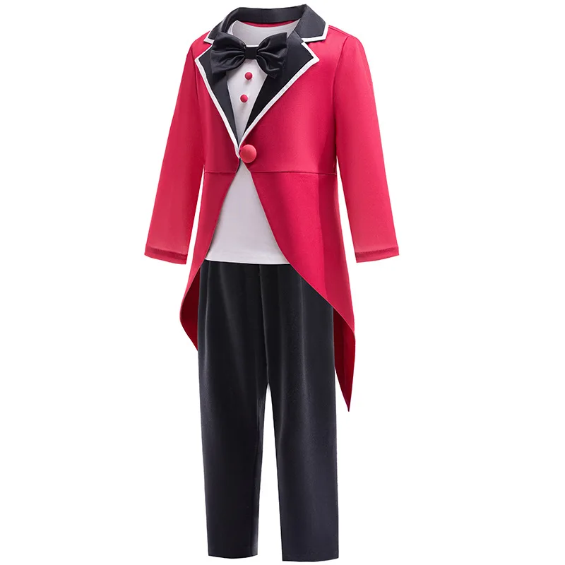 New Children's Tee-Piece Set Cosplay Magic Circus Performance Clothing Cotton 00% Kids' Formal Wear Circus Theme