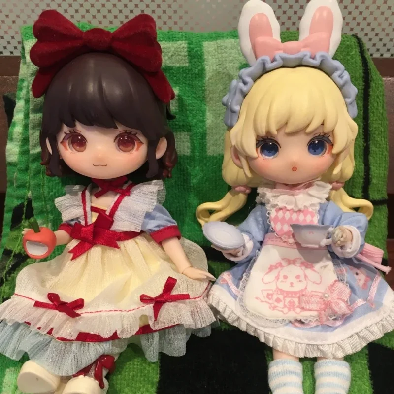 

Оригинальная серия Liroro Fairy Tale House: коллекционная фигурка BJD 1/12, милая фигурка-персонаж, модное украшение для рабочего стола, подарочная таинственная коробка, игрушки