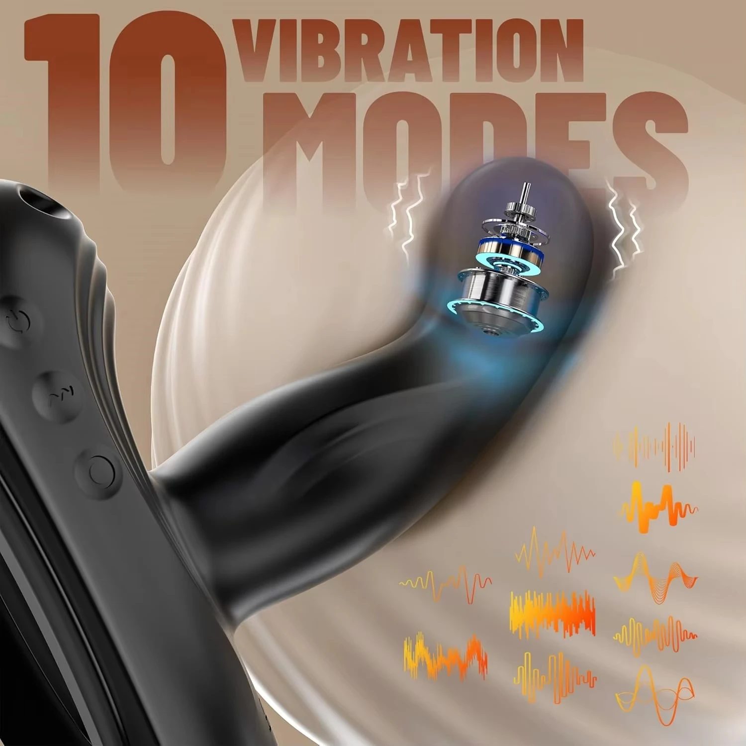 2026 Vibrator Anal Plug Male Prostate Massager Wiggling Vibrating Butt Plug with Remote Control Adults Anus Sex Toys For Men Gay - Image 3