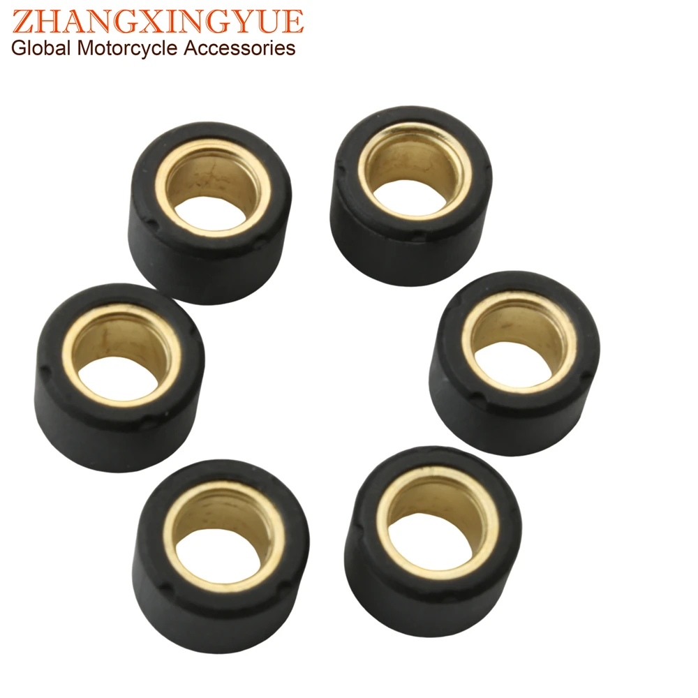 Scooter Variator Roller Set 17x12mm 7g For Suzuki AN125 HS125T AN 125 125cc 4-Stroke Scooter engine parts