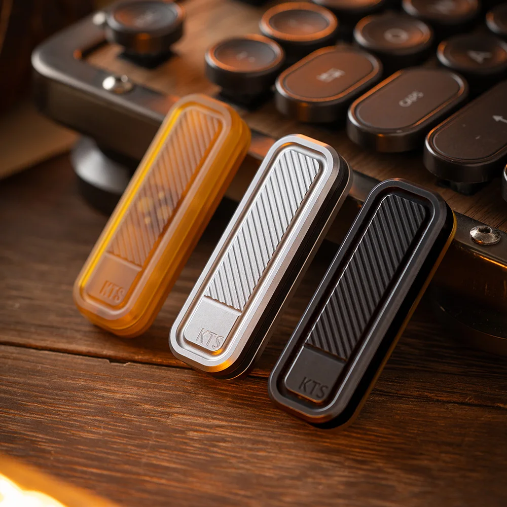 KTS EDC GT Slider Mechanical Push Slider Stress Relief Toy Anxiety Relief Gadgets ADHD-friendly EDC Pocket Toy