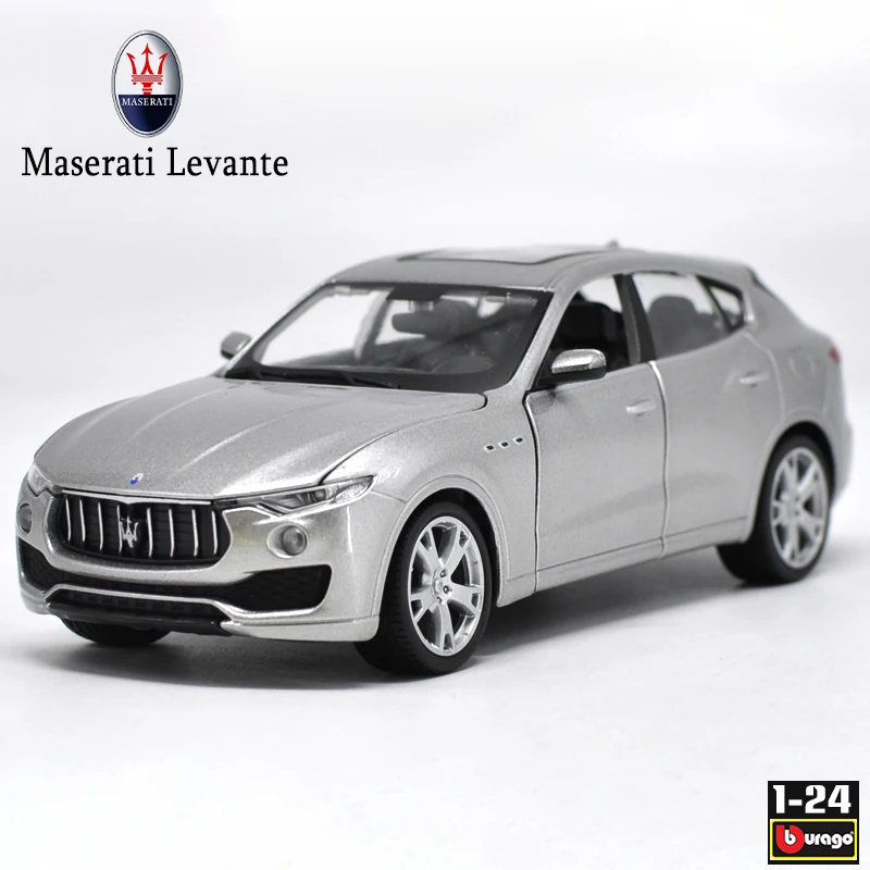 Bburago 1:24 Maserati Levante Maserati Granturismo GT alloy car model collection gift toy die-cast model Christmas gift