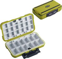 Goture Waterproof Tackle Box Upgraded Small Bait Storage Case with Shockproof Design 360° Seal Fishing Lure Organizer