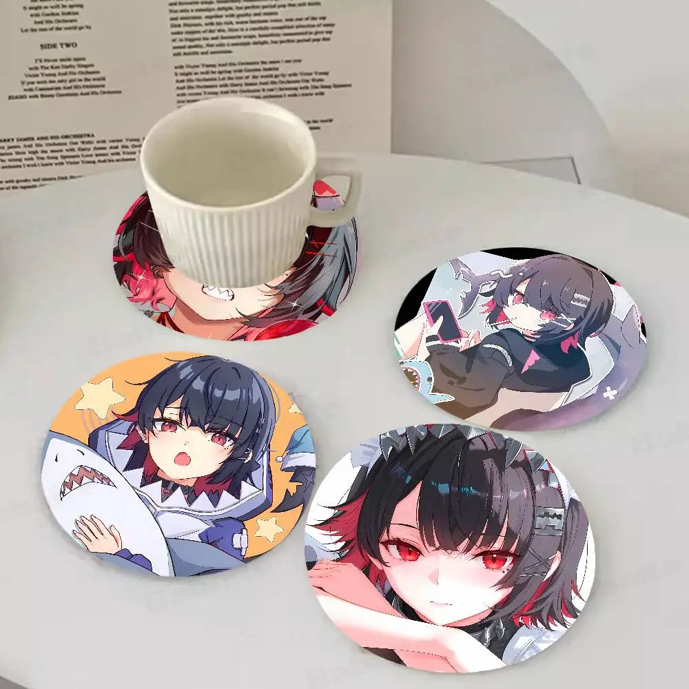 

ZZZ Ellen Joe Coasters Suitable for daily family gathering decoration, kitchen, anti-slip wooden coasters