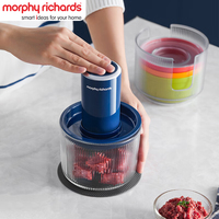 MORPHY RICHARDS MR9405 Electric Meat Grinder High Speed Food Processor 220V Multifunction Vegetables Chopper With 4 Bowls