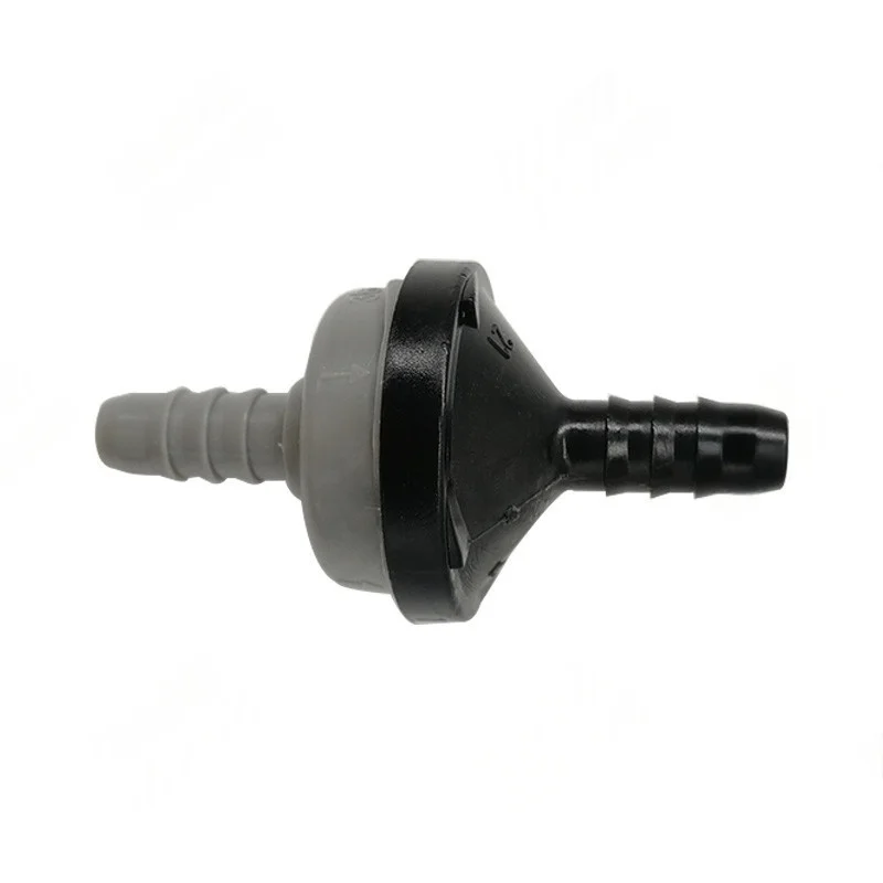 ID6 black gray color plastic one-way valve non-return valve one way valve air pump vacuum check valve for car 2pcs a lot view 3