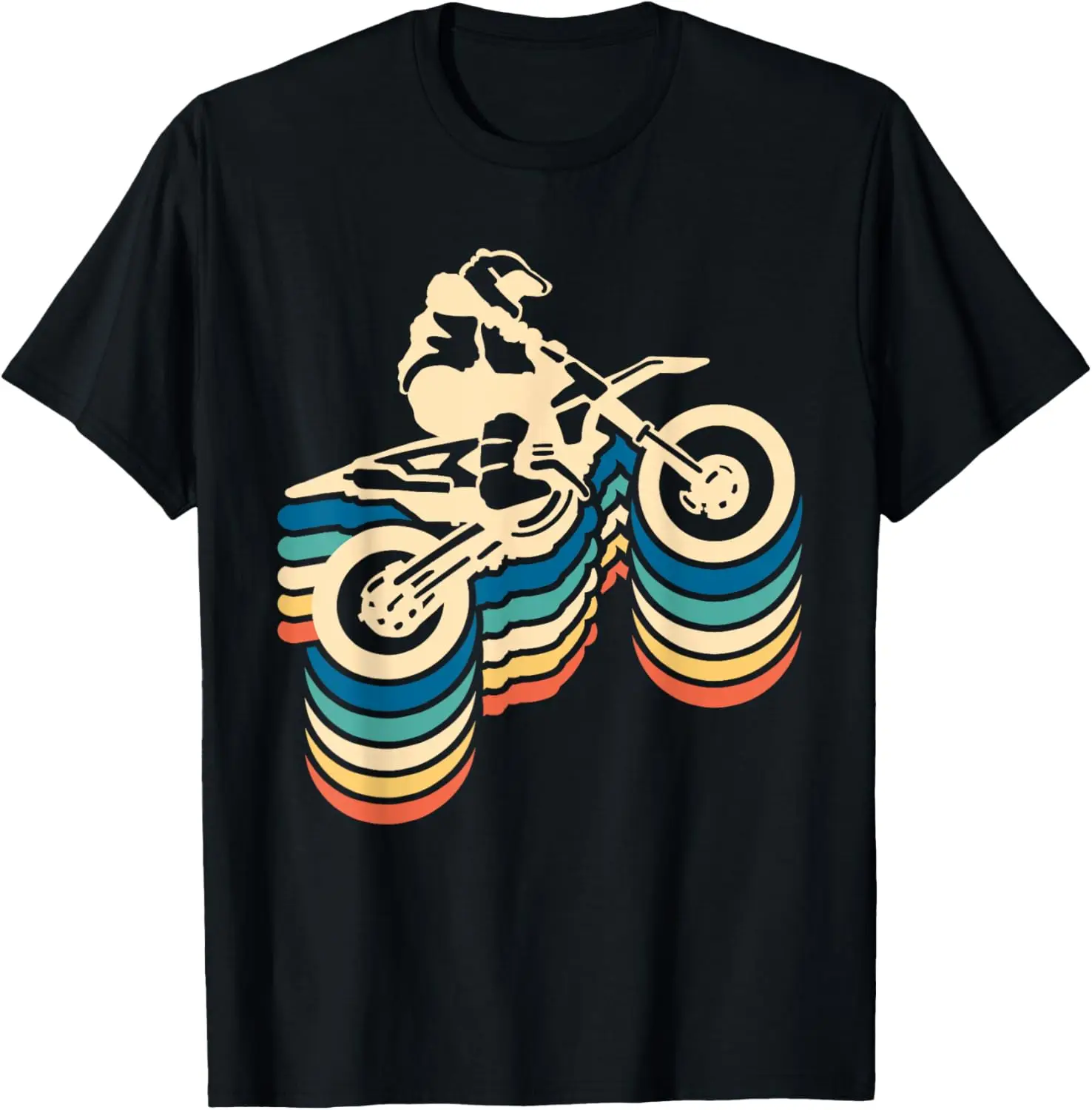 

Retro Dirt Bike Rider Funny Enduro Biker Motorcycle Lovers T-Shirt Motorcycle