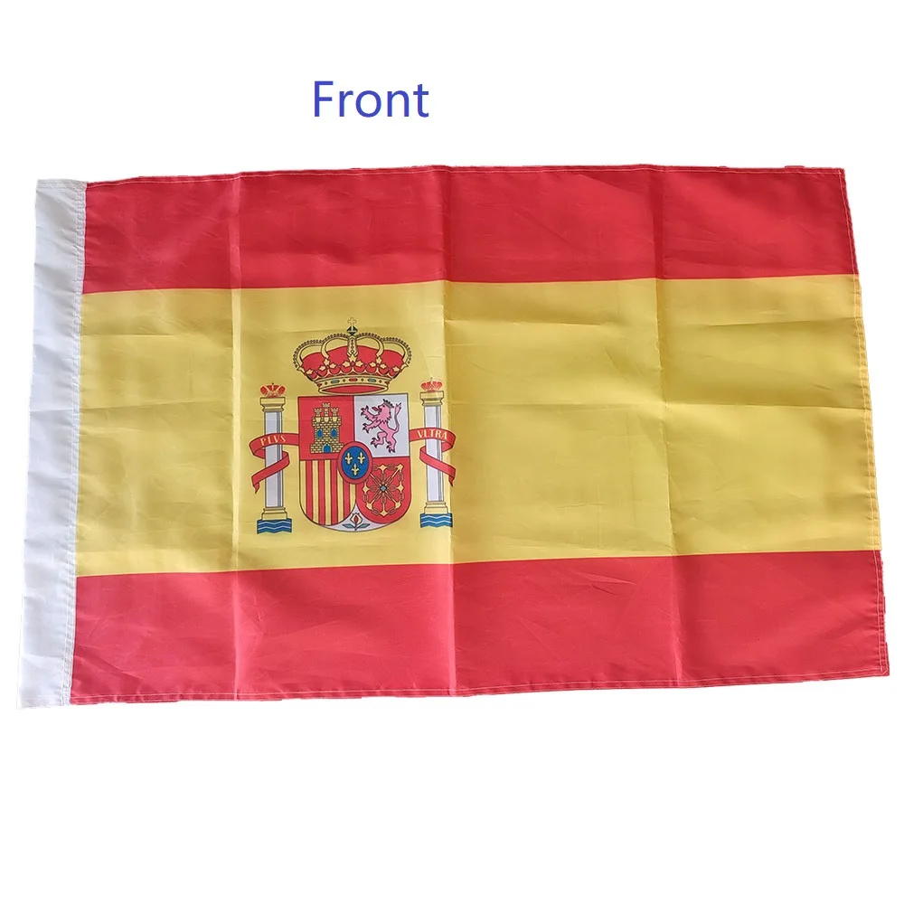 90x150 Cm Double Sided Spain National Flag High-Quality Thick Polyester for Outdoor And Indoor Home Decor
