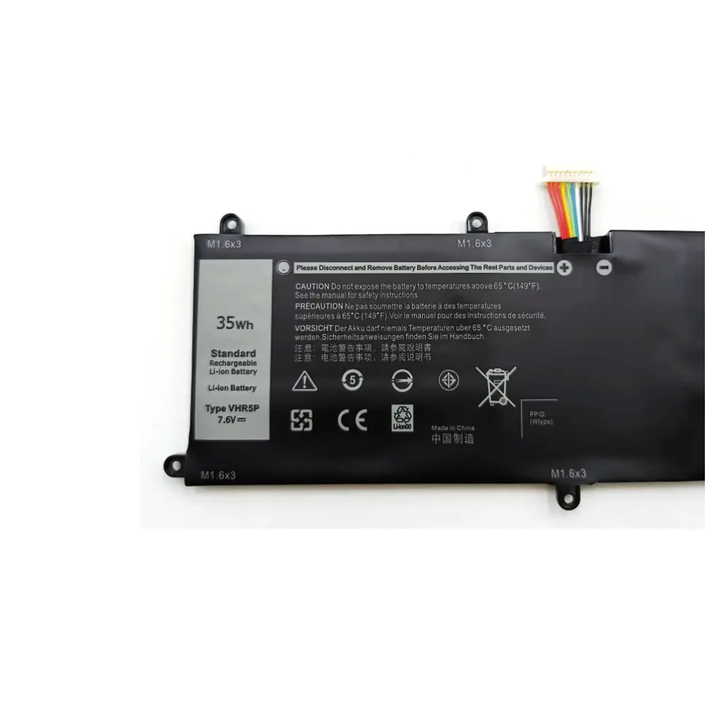 

7.6V 35Wh VHR5P Laptop Battery For Dell Latitude 5175 5179 E5175 E5179 Series Notebook Tablet RHF3V 0RHF3V XRHWG 0XRHWG PRR5V