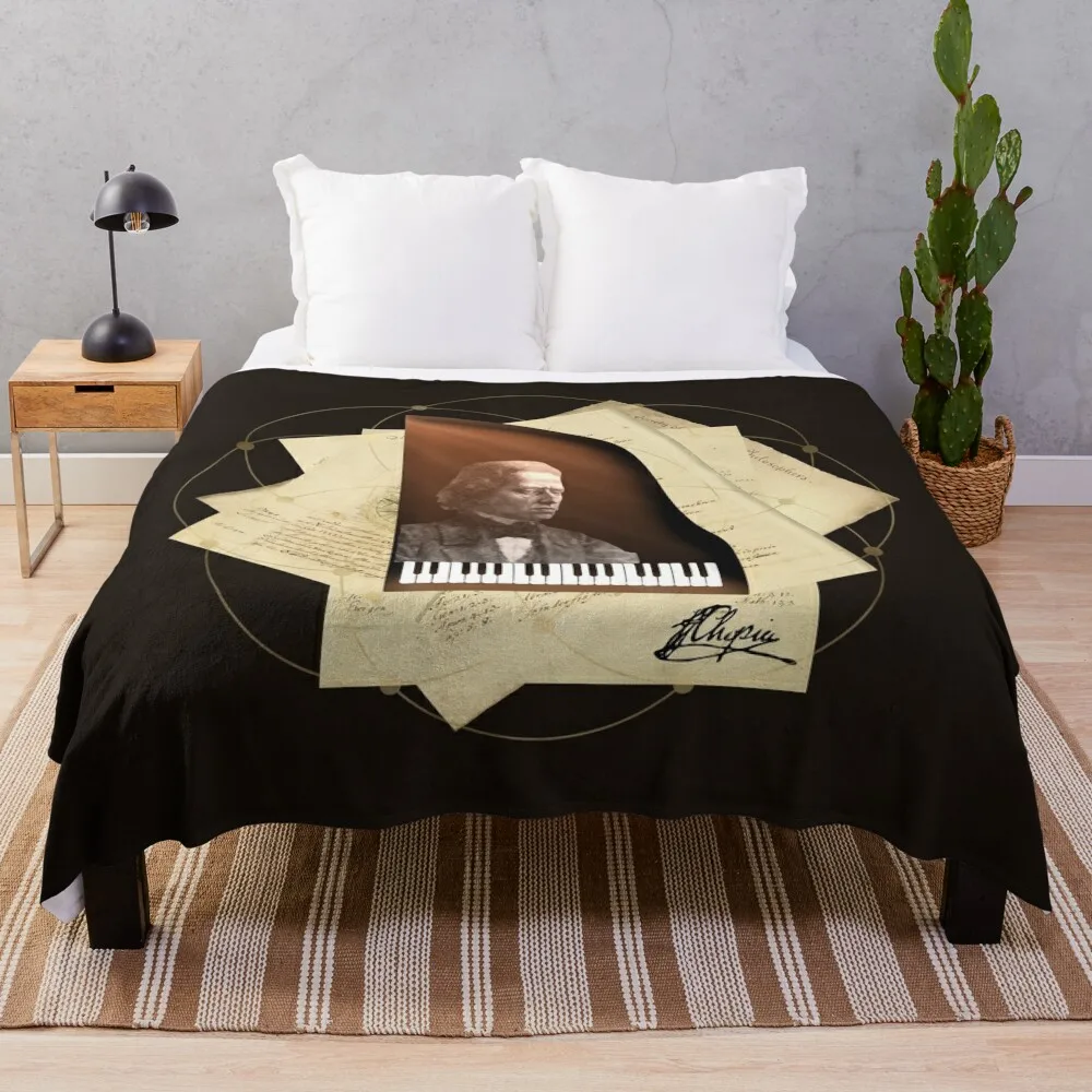 

Through a Music Giant's Eyes Throw Blanket Weighted Soft Beds Flannels for sofa Blankets