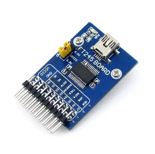 Waveshare USB To Parallel FIFO Interface With USB Mini-AB Connector FT245 Chip Onboard