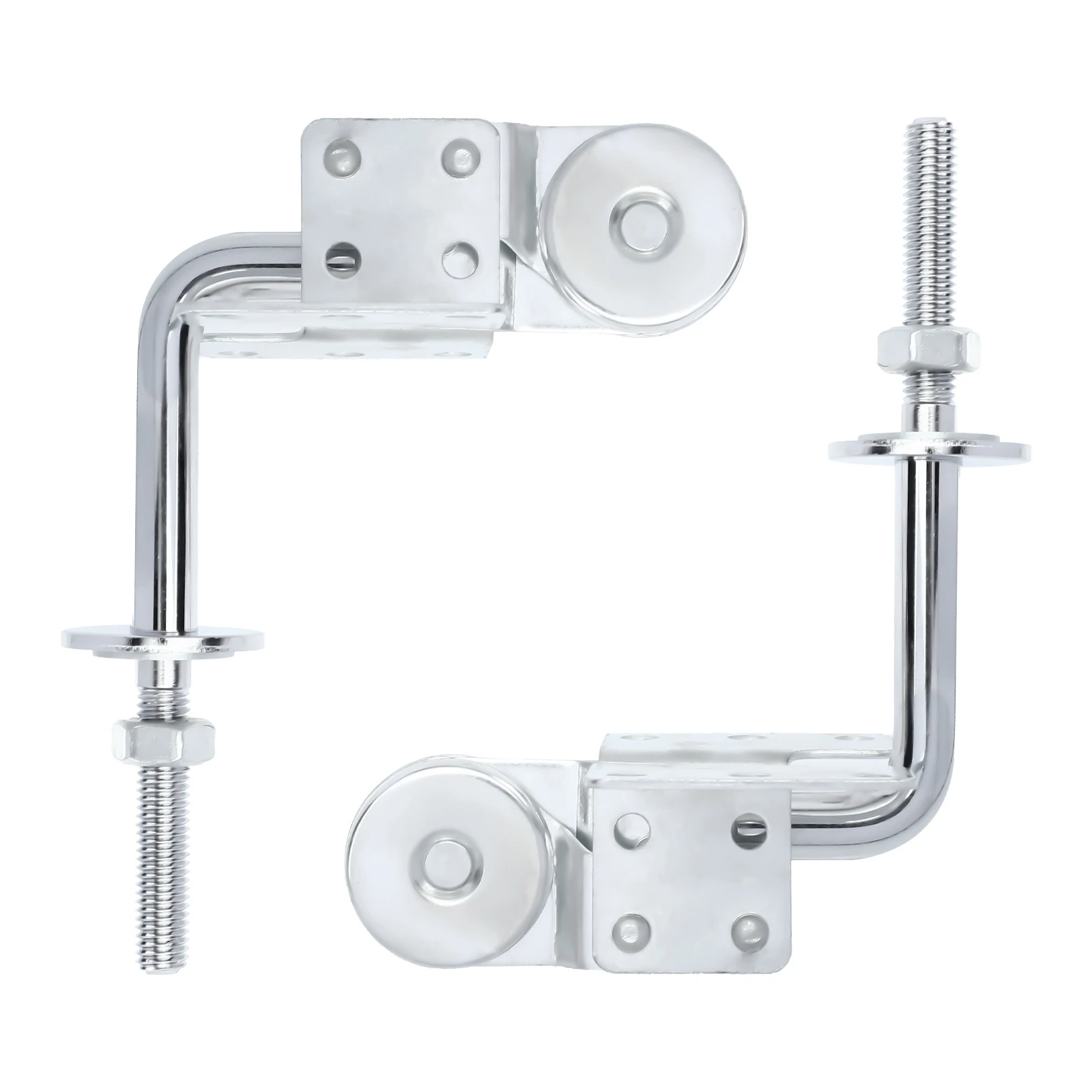 

2pcs Adjustable Headrest Hinges Durable 5Gears Sofa Pillow Furniture Accessories Impact Resistant Easy Practical Replacement