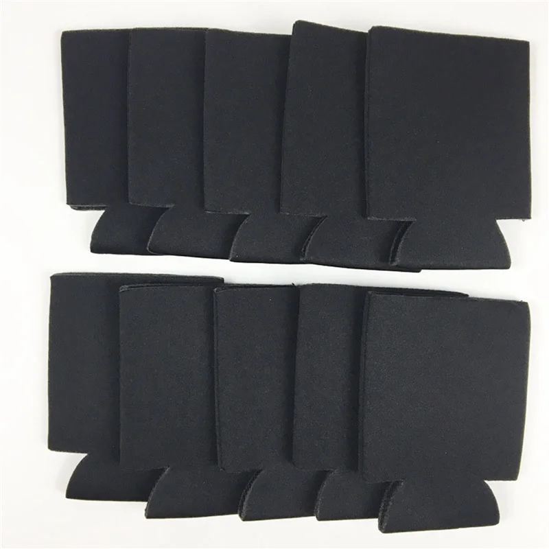 AS94-30PCS Neoprene Beer Can Cooler Drink Cup Bottle Sleeve Insulator Wrap Cover New White