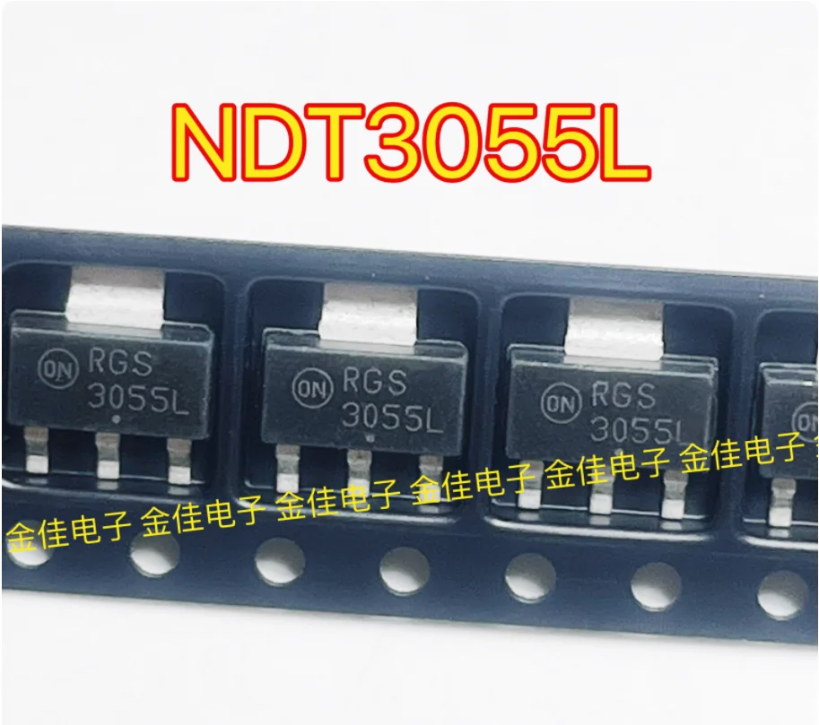 20PCS NDT3055L silk screen 3055L package SOT-223 60V 4A MOSFET