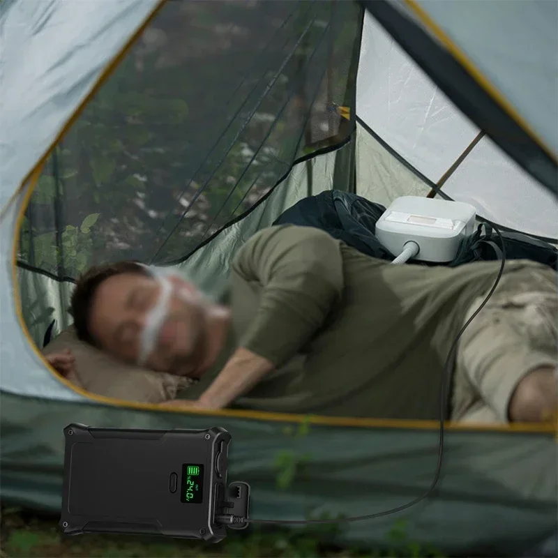 36000mah 12V CPAP Battery Bank Laptop Powerbank Fasting Charging Out Door Camping Power Bank IP66 50000mah Solar Panel Charhing